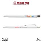 Maxema Promotional Trendy Pen d1-bcr printed sample