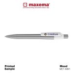 Maxema Promotional Luxury Pen Mood Metal MD1-MM1 printed sample